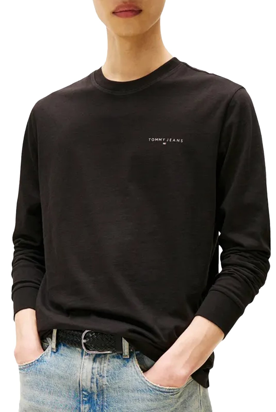 T-S manches longues  Tommy Jeans DM0DM21594 BDS Black