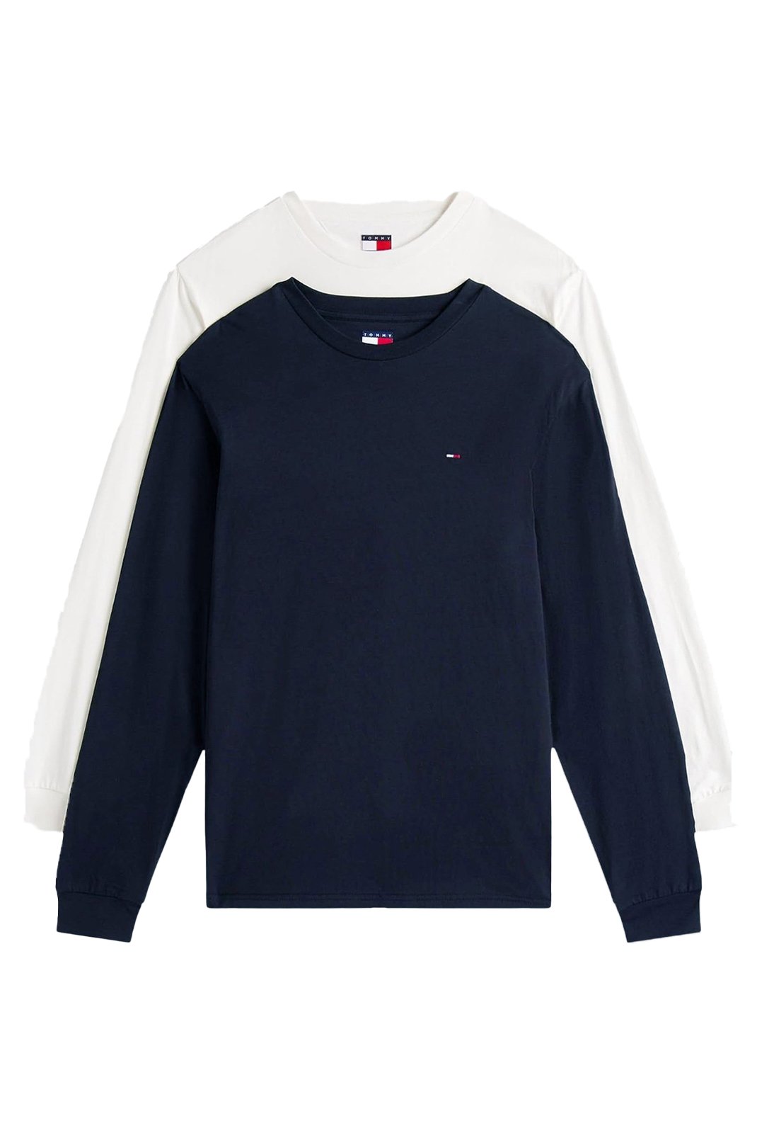 T-S manches longues  Tommy Jeans DM0DM22148 0XN Dark Night Navy/Ecru