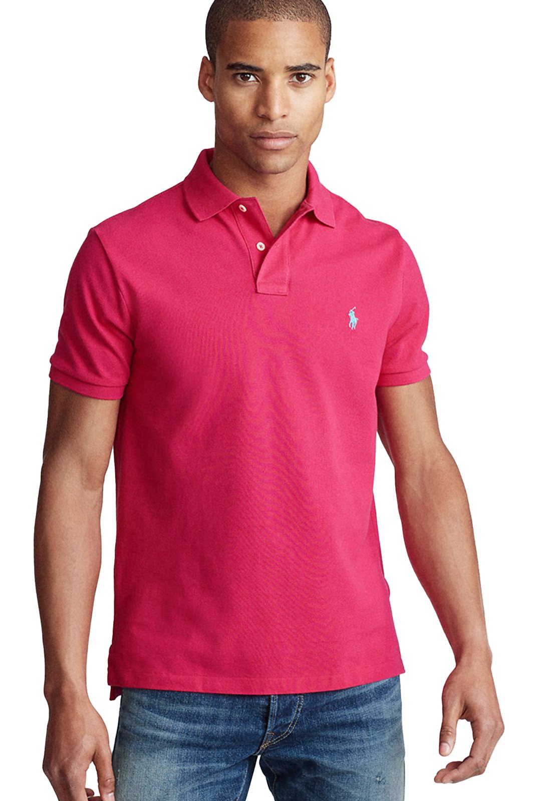 Polos manches courtes  Ralph lauren 710782592 031 PINK