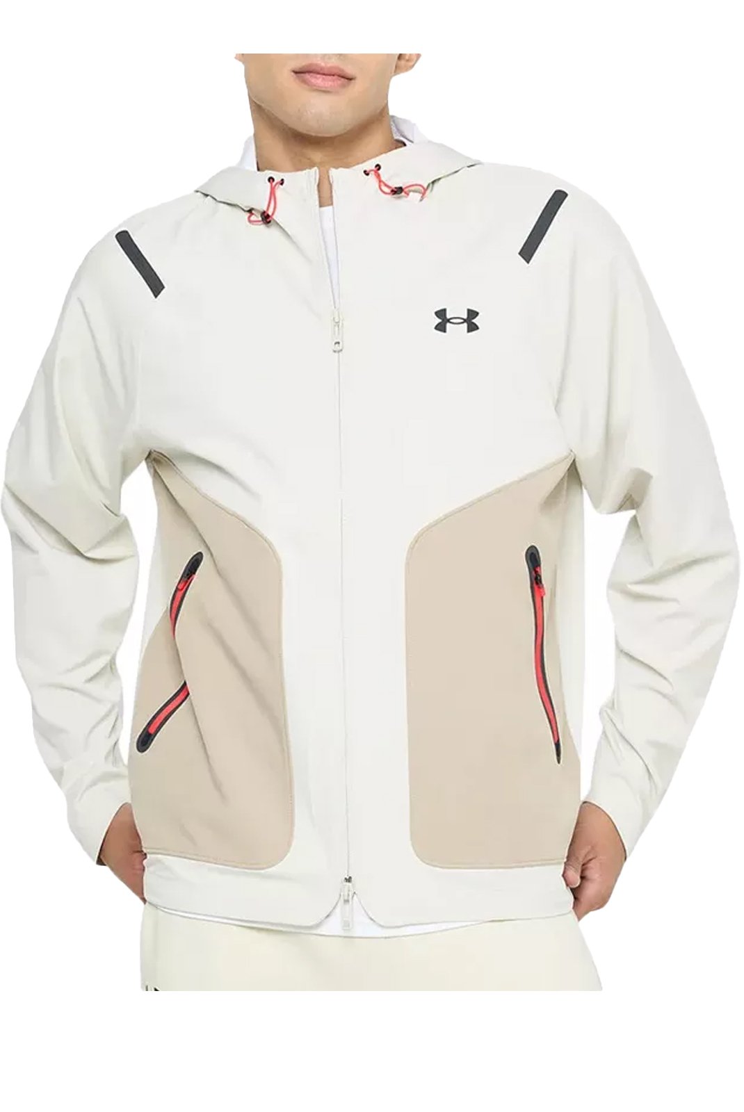 Vestes & blousons  Under armour 1389354-111 111 Summit White / City Khaki / Black