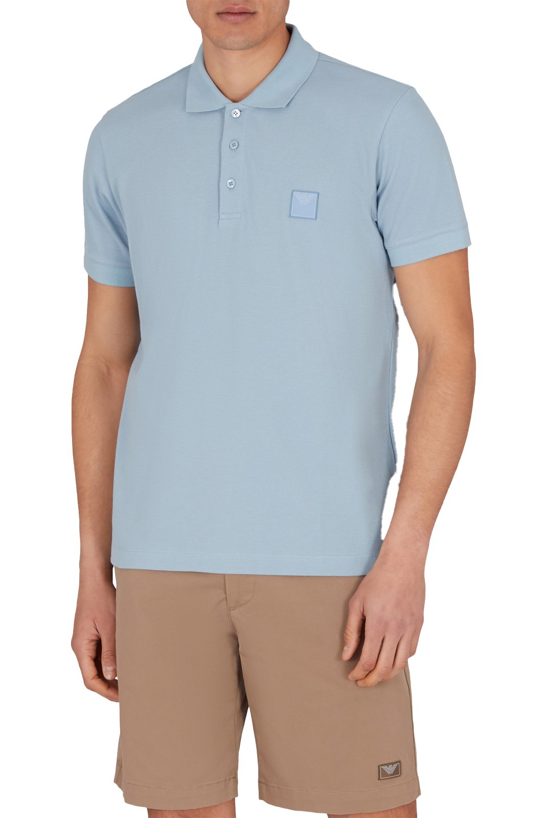 Polos manches courtes  Emporio armani EM000571 AF12336 U9287 ASHLEY BLUE
