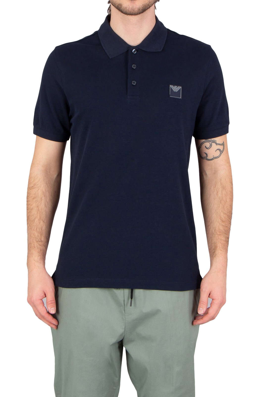 Polos manches courtes  Emporio armani EM000571 AF12336 UB102 ARMANI BLU