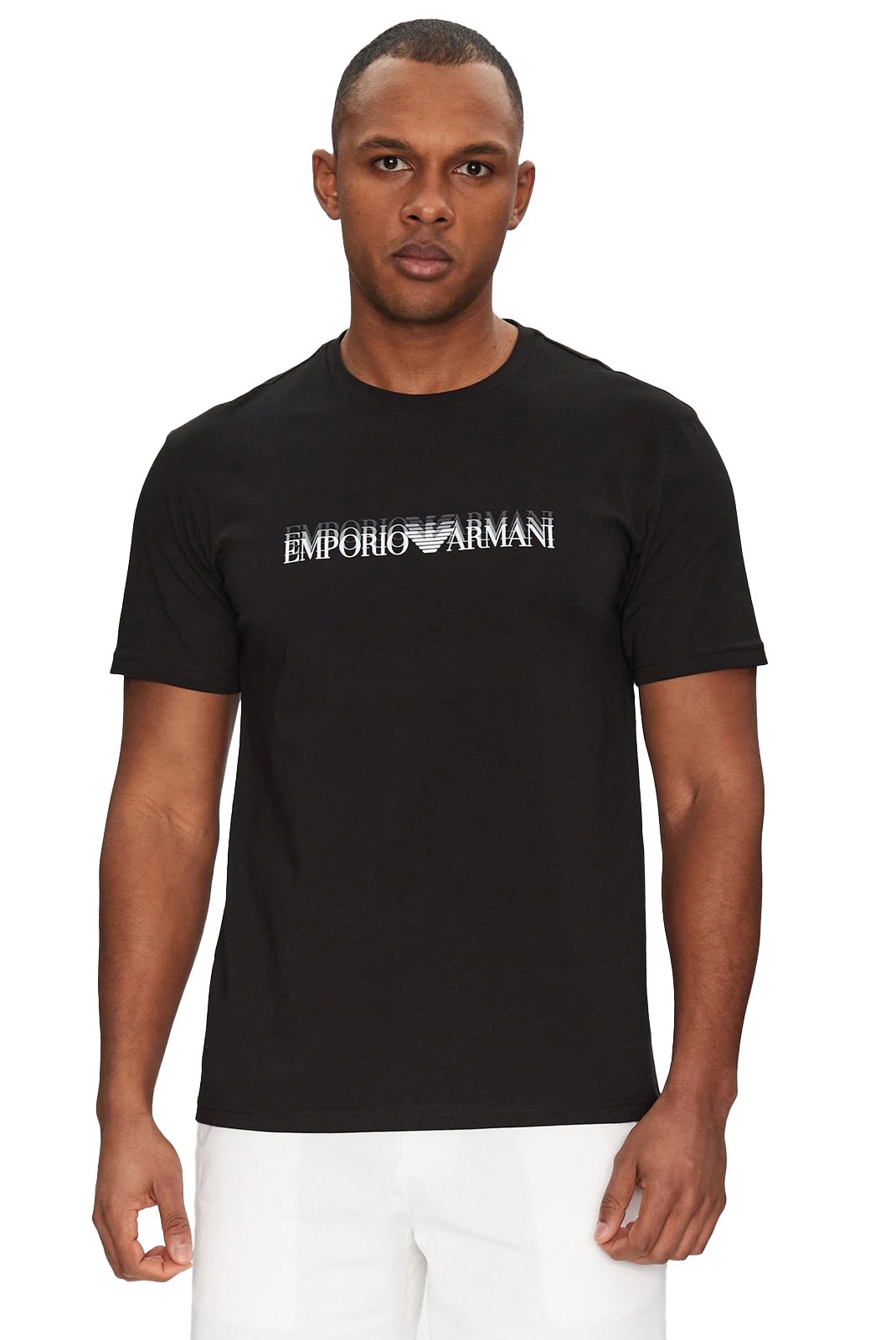 T-S manches courtes  Emporio armani EM000574 AF12349 FC113 BLACK PR. MACROLOGO