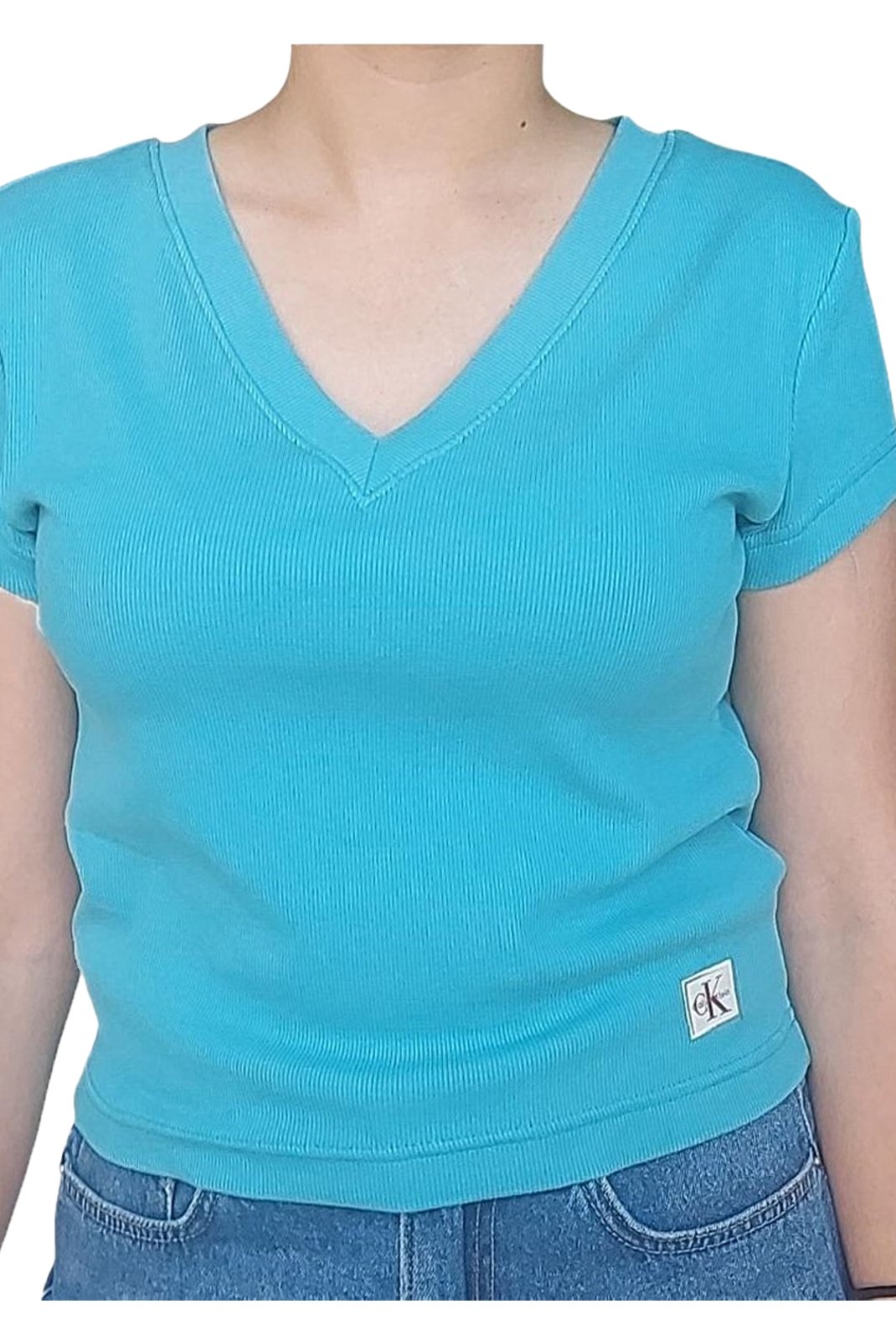 Tee shirt  Calvin klein LV047C910G XEG Tuscan Teal