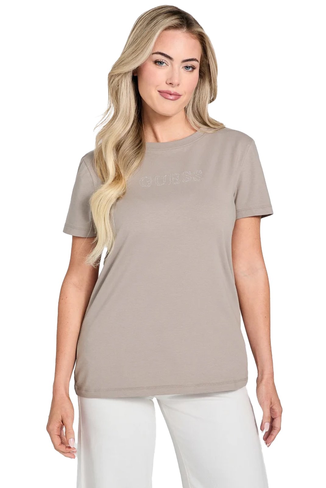 Tee shirt  Guess jeans V3BI11 J1314 G9L3 SLATE MAUVE