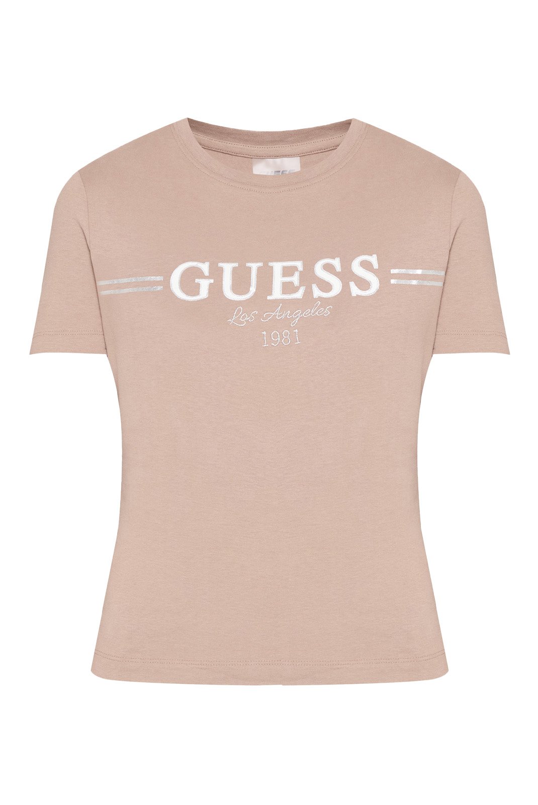 Tee shirt  Guess jeans V5BI15 KA260 G1K8 SILK TAUPE