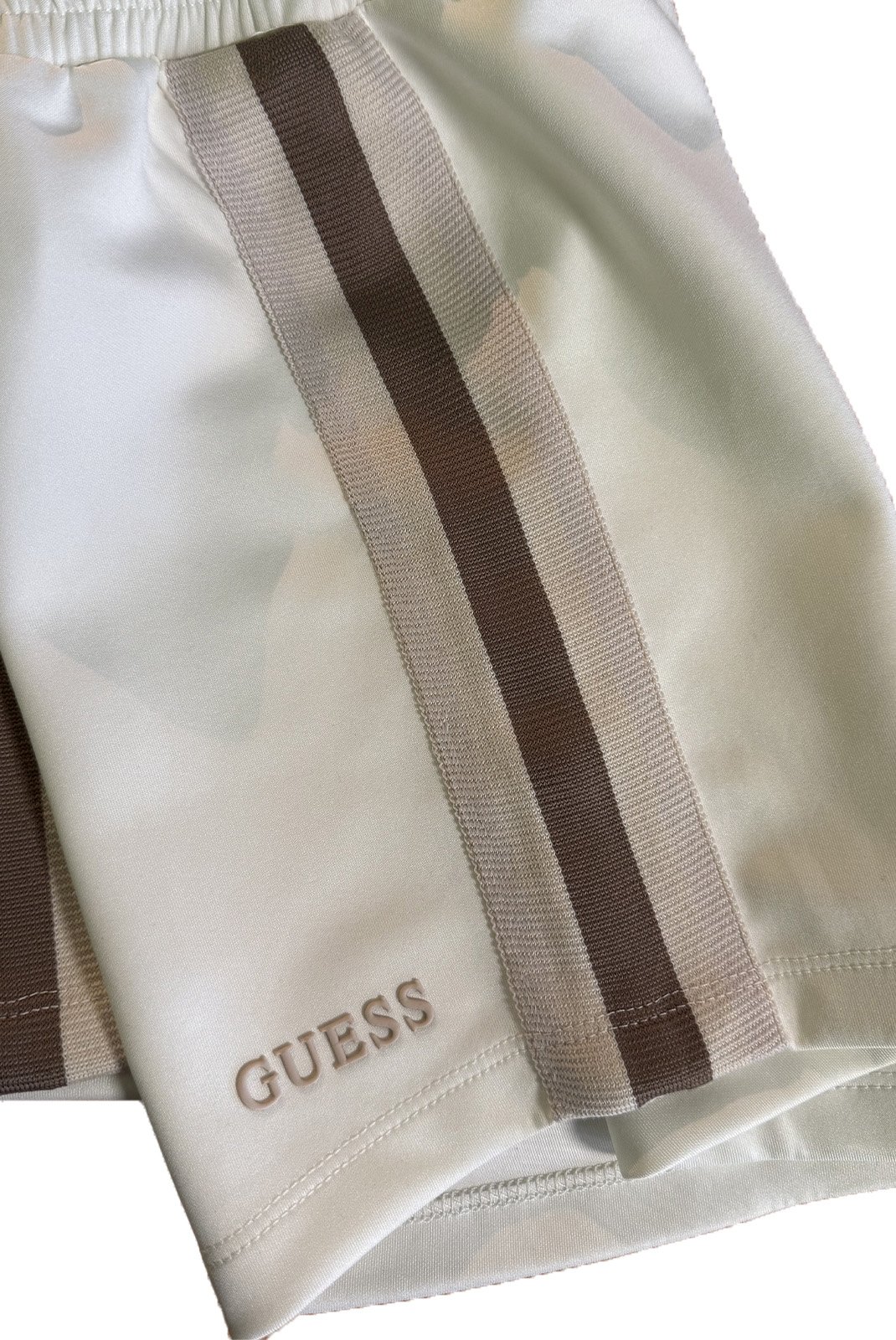 Shorts  Guess jeans V5GD14 KCRU2 A10F NEIGE WHITE