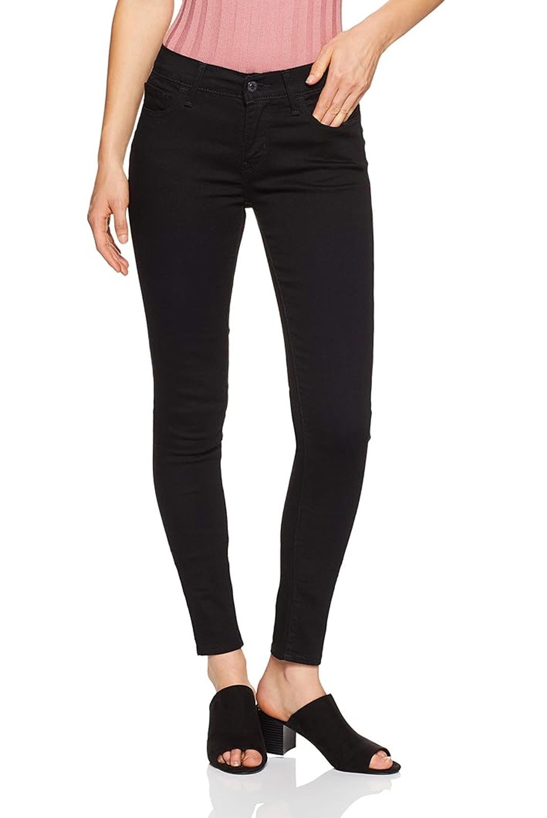 Jeans slim / skinny  Levi's 177780034 BLACK