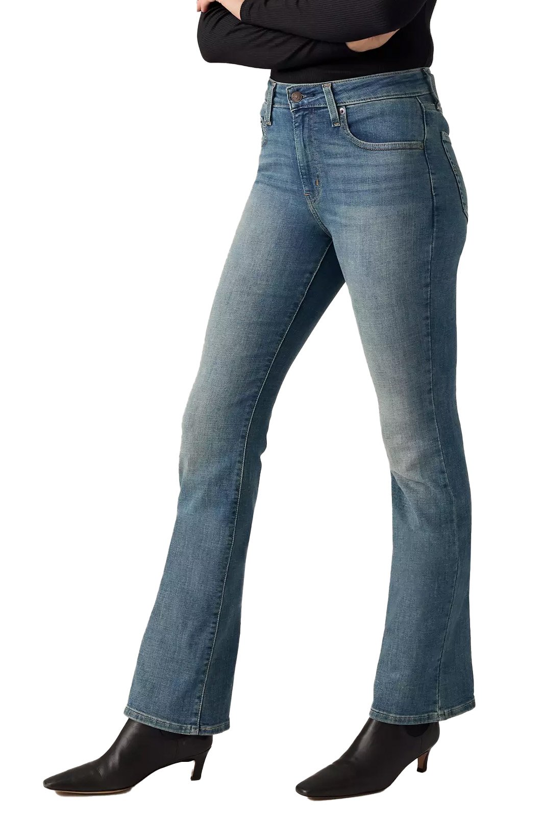 Jeans bootcut / flare  Levi's 187590121 DARK INDIGO