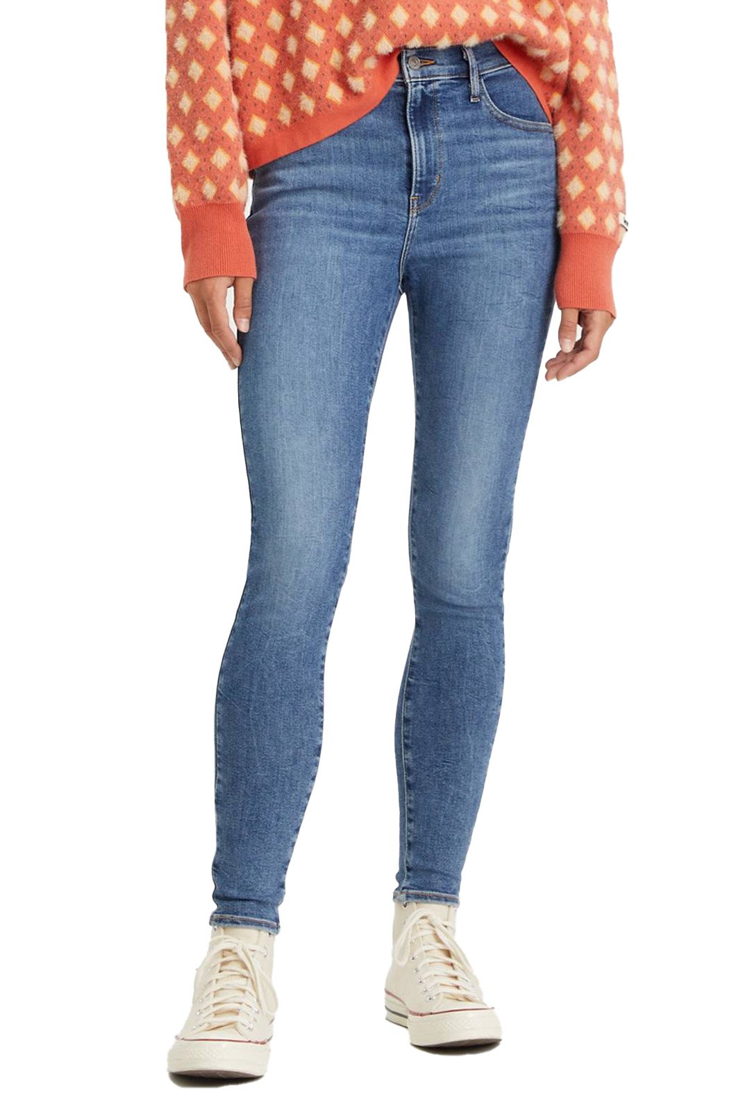 Jeans slim / skinny  Levi's 527970365 MEDIUM INDIGO