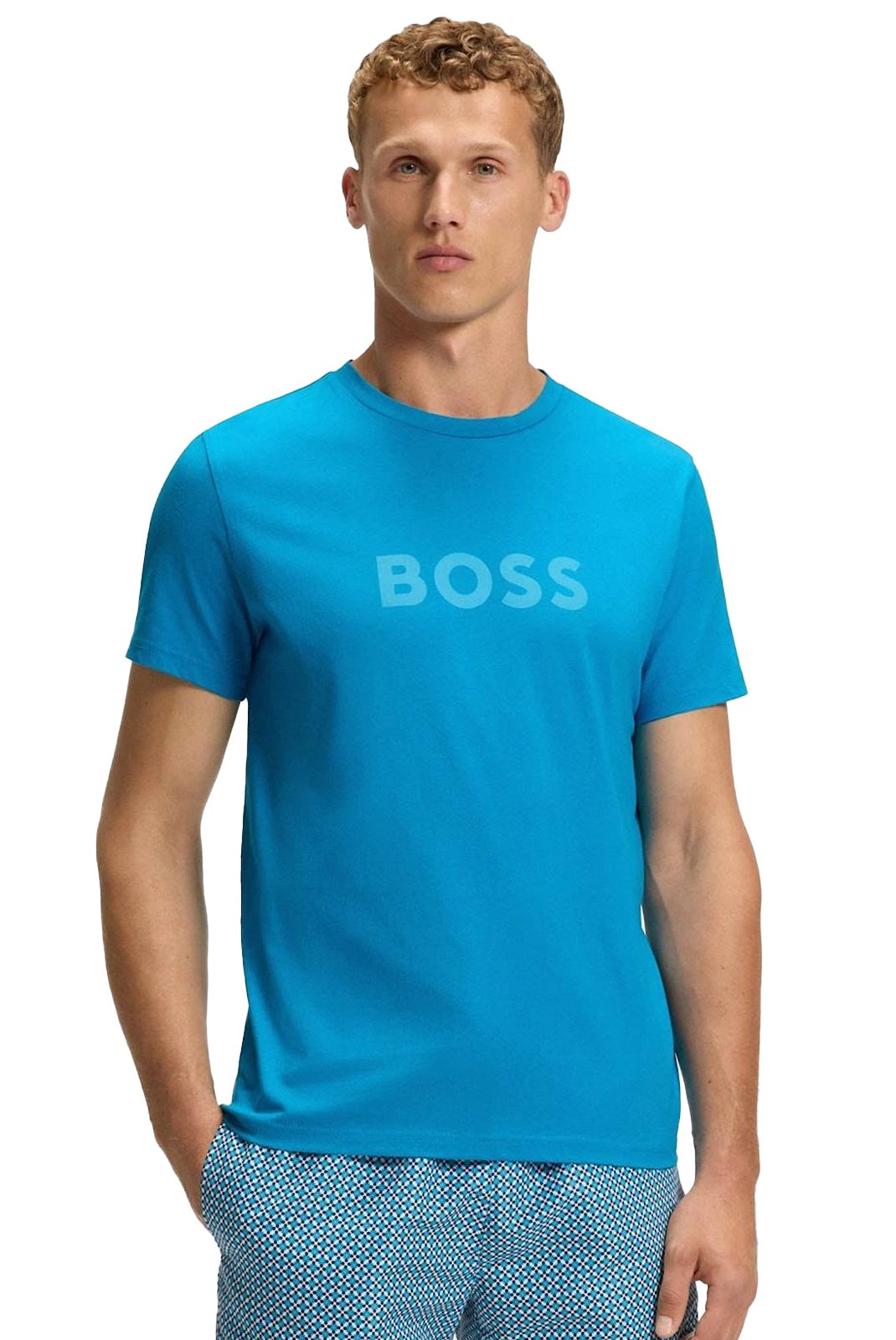 T-S manches courtes  Hugo boss 50491706 443 TURQUOISE/ AQUA