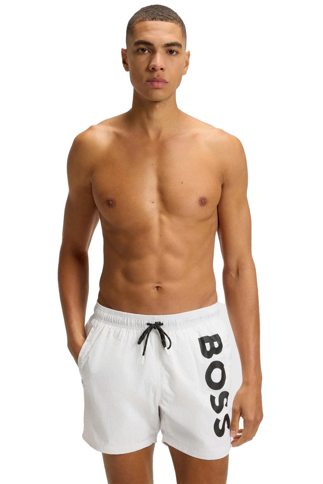 Maillots / Serviettes  Hugo boss 50514502 100 WHITE