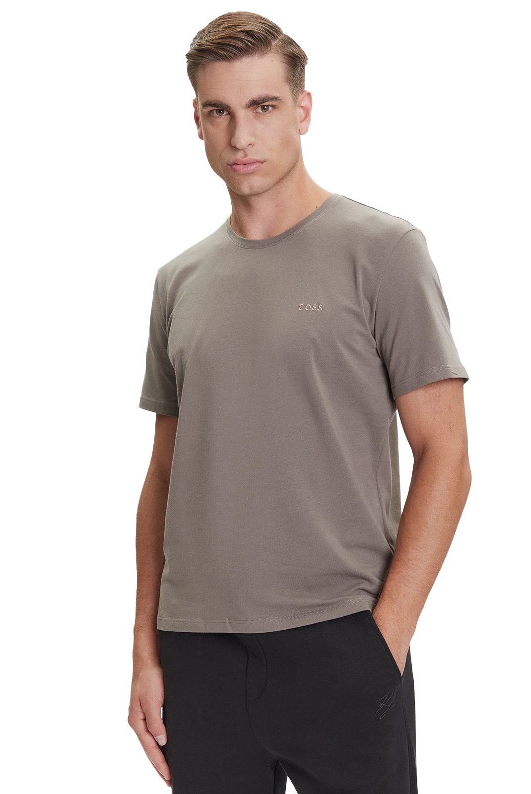 T-S manches courtes  Hugo boss 50515312 210 MEDIUM BROWN