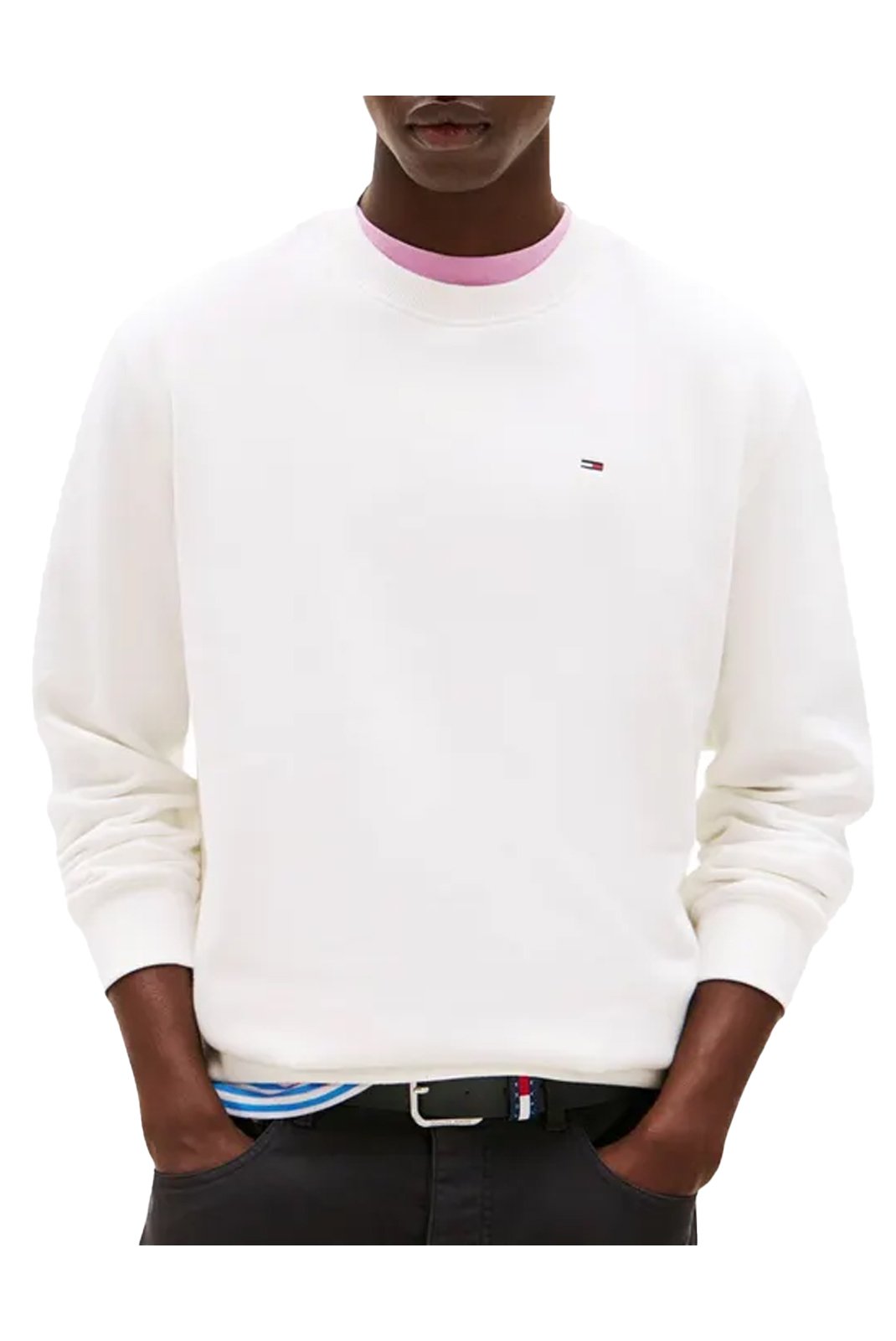 Sweatshirts  Tommy Jeans DM0DM20741 YBL Ecru