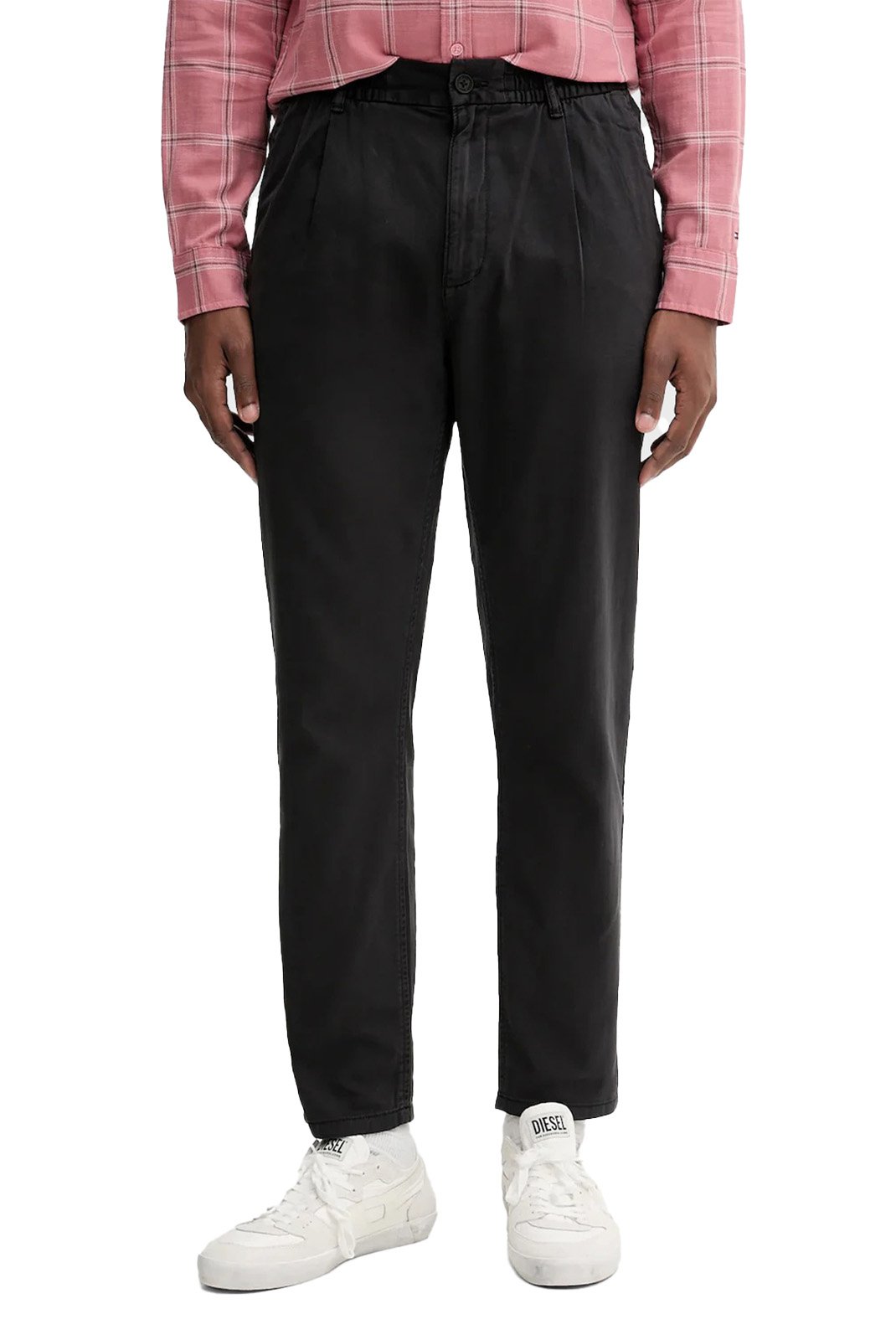 Pantalons chino/citadin  Tommy Jeans DM0DM21705 BDS Black