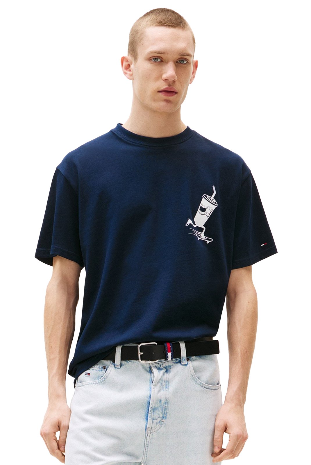 T-S manches courtes  Tommy Jeans DM0DM21830 C1G Dark Night Navy
