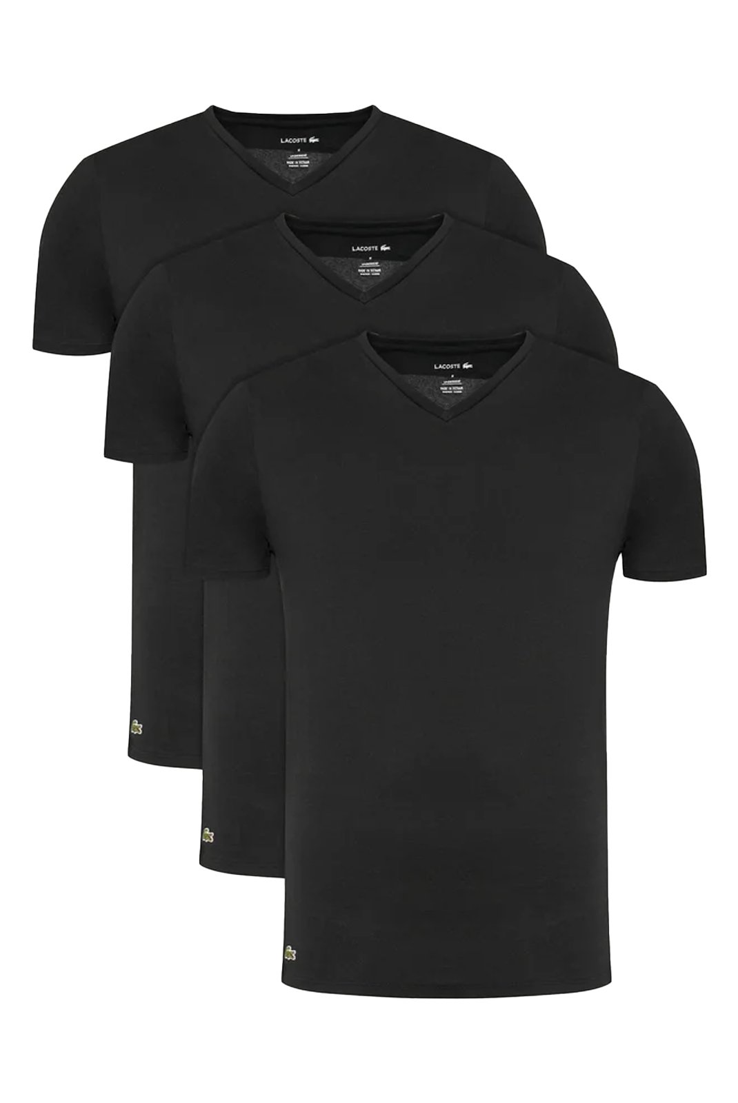 T-S manches courtes  Lacoste TH9008 031 Black