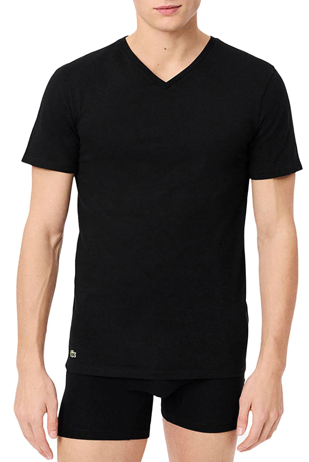 T-S manches courtes  Lacoste TH9008 031 Black