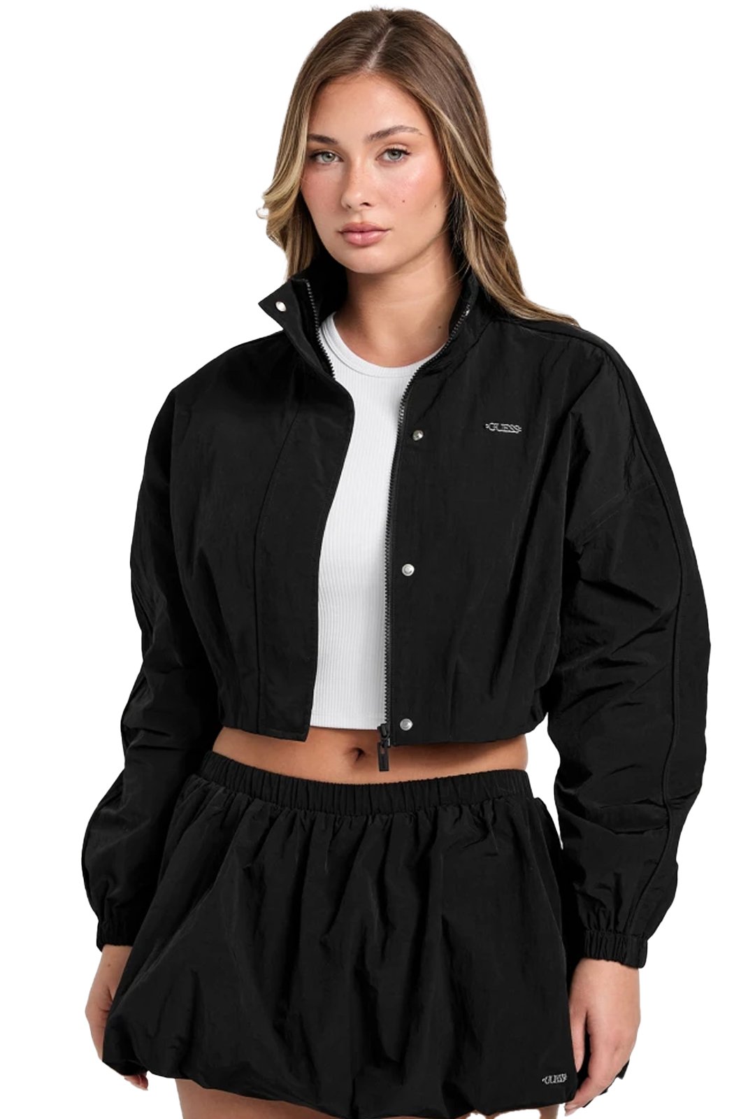 Vestes & blousons  Guess jeans V5YL00 WHCH2 JBLK Jet Black A996