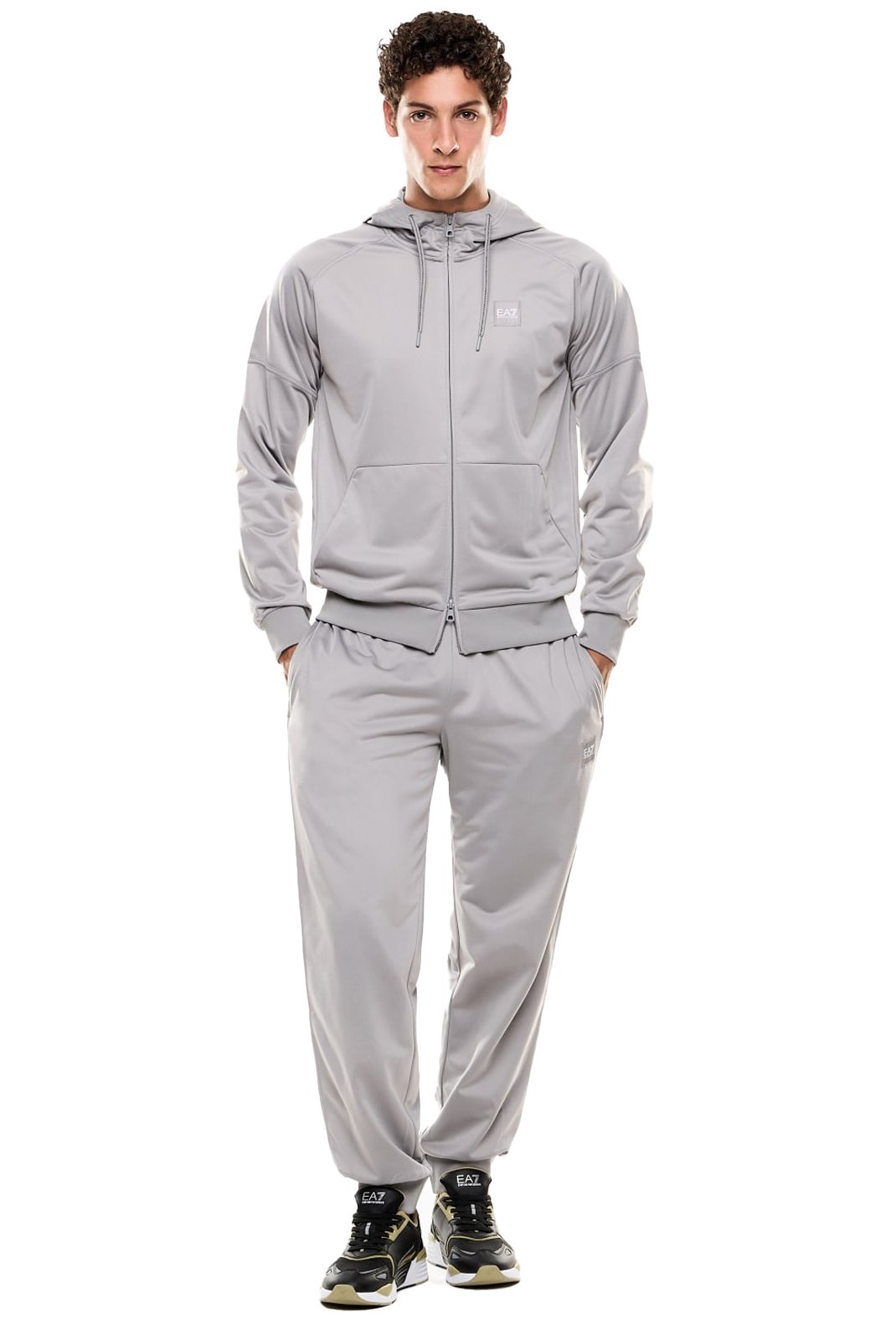 Survêtements  Ea7 7M000915 AF12449 M8049 GREY / BLACK