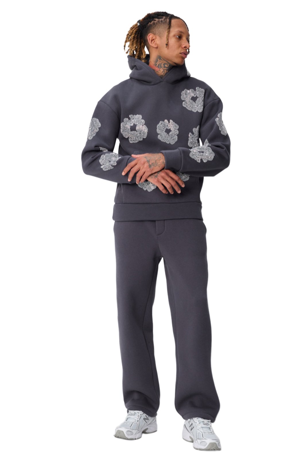 Sweatshirts  Frilivin 26352 Gris