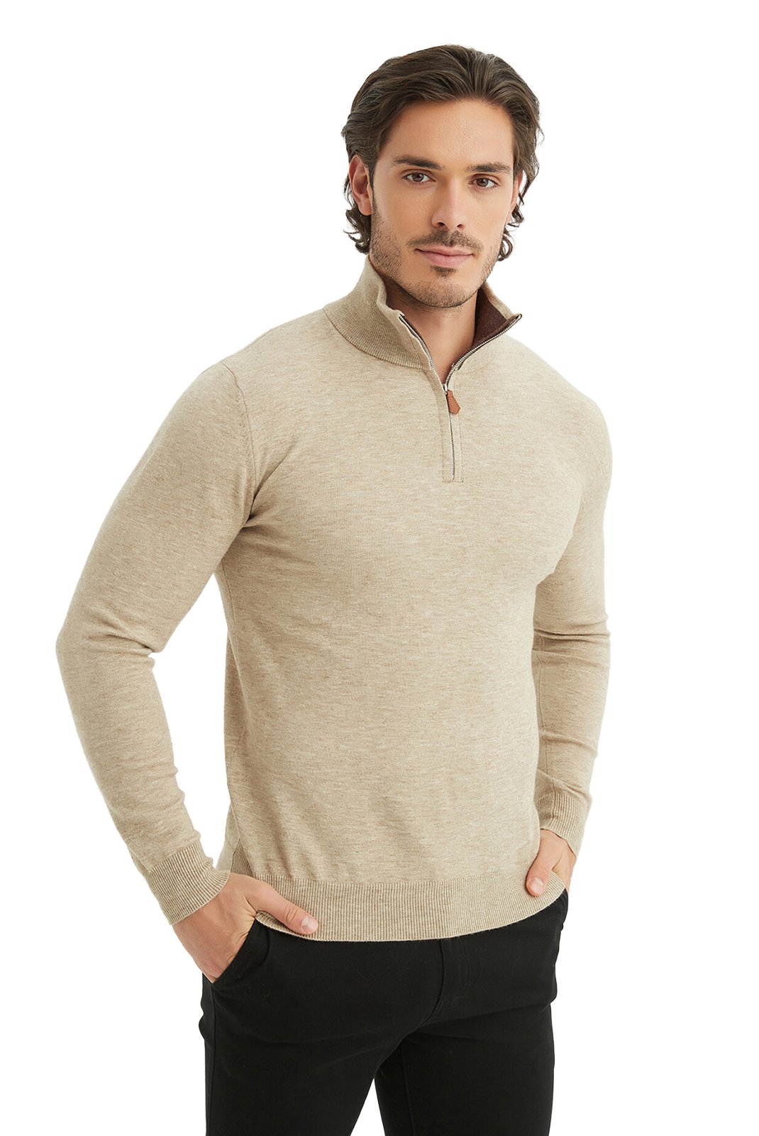 Pulls  Yves Enzo paris 6738-201 Beige
