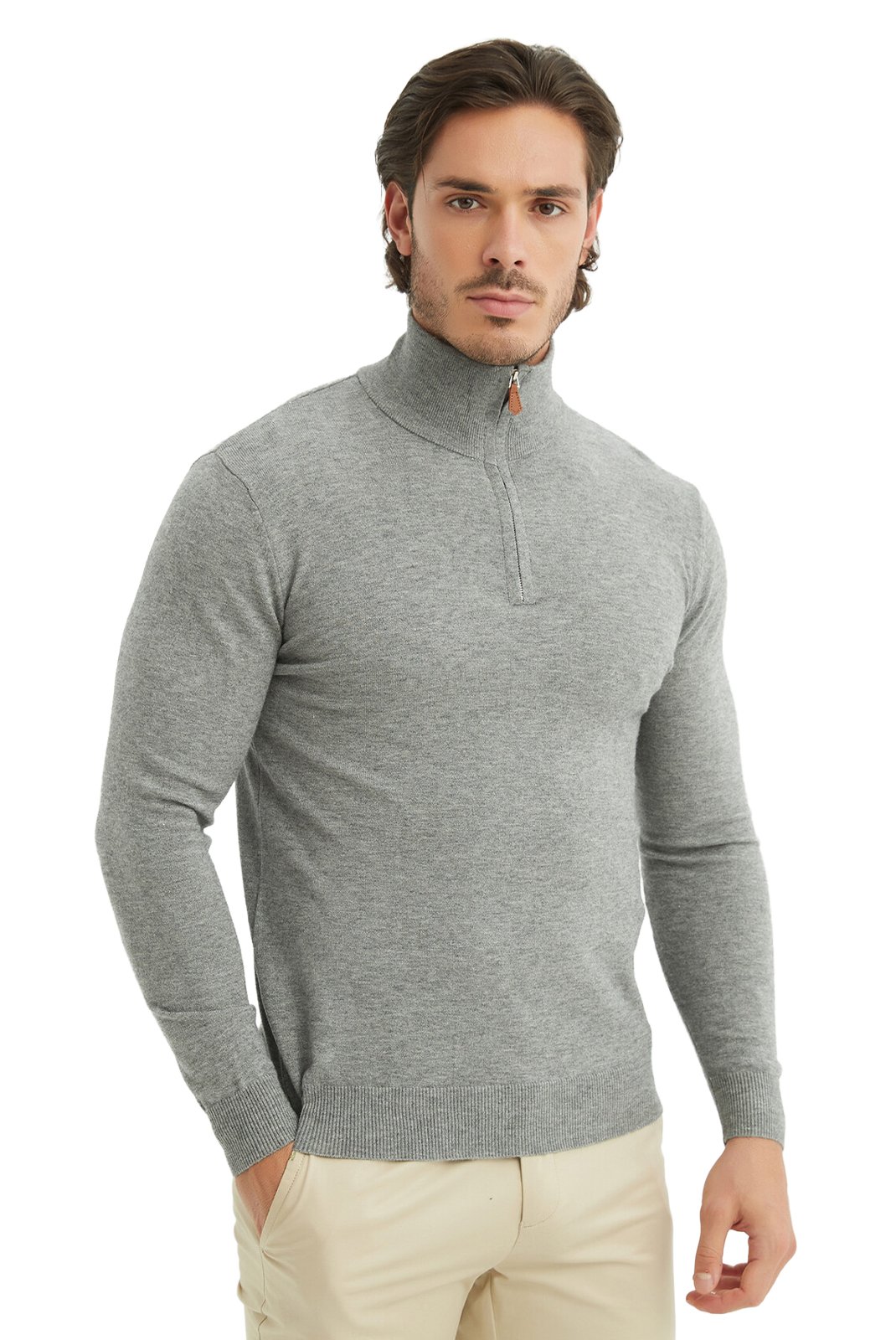 Pulls  Yves Enzo paris 6738-214 Gris