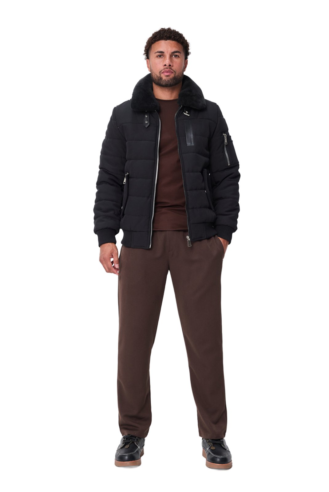 Blousons / doudounes  Frilivin AB6608 Noir