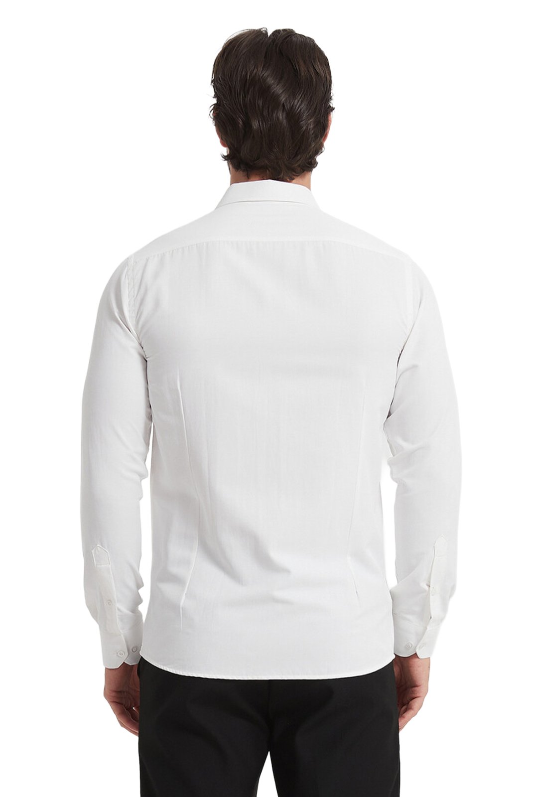 Chemises manches longues  Yves Enzo paris SAT100N Ivoire