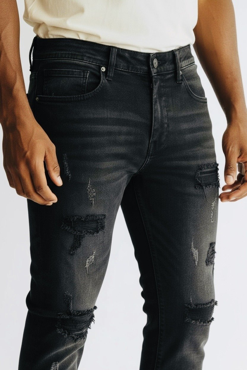 slim / skinny  Lysande D-5083 Noir