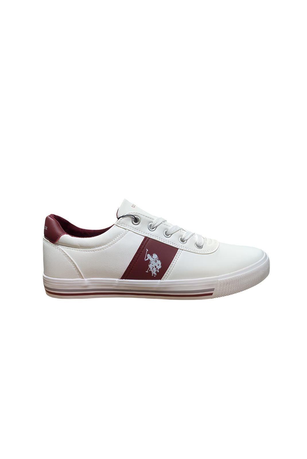 Sneakers / Sport  U.S POLO ASSN. BOB001M/6Y1 White bordeaux 02