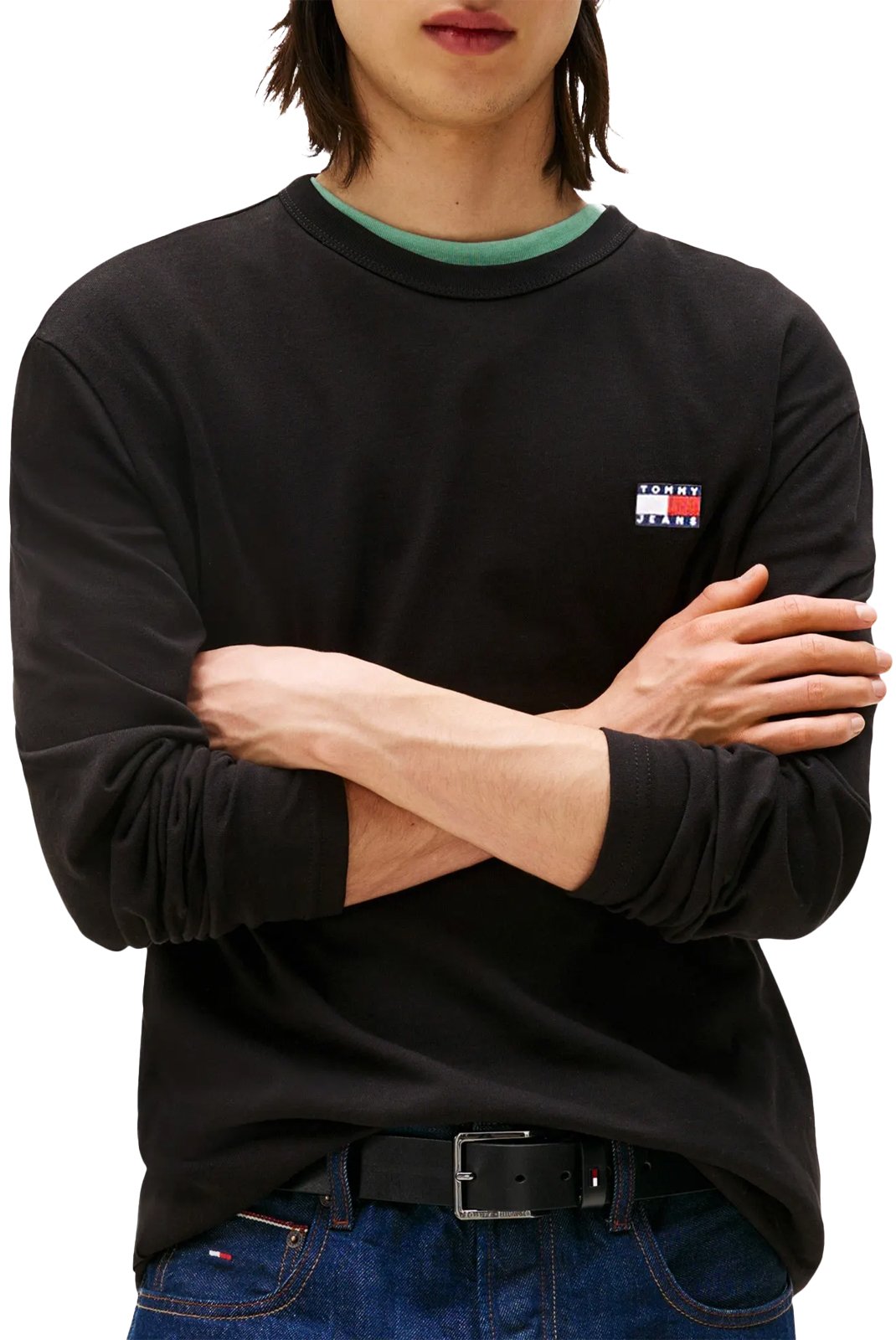 T-S manches courtes  Tommy Jeans DM0DM21974 BDS Black