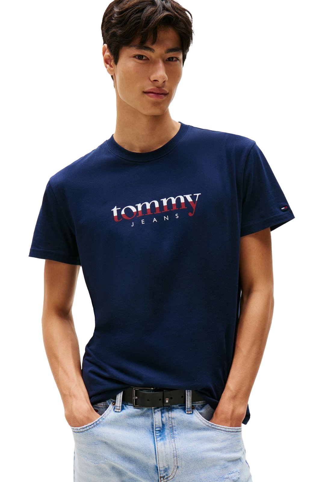 T-S manches courtes  Tommy Jeans DM0DM21978 C1G Dark Night Navy