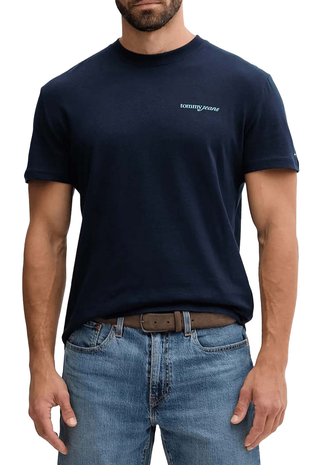 T-S manches courtes  Tommy Jeans DM0DM21982 C1G Dark Night Navy