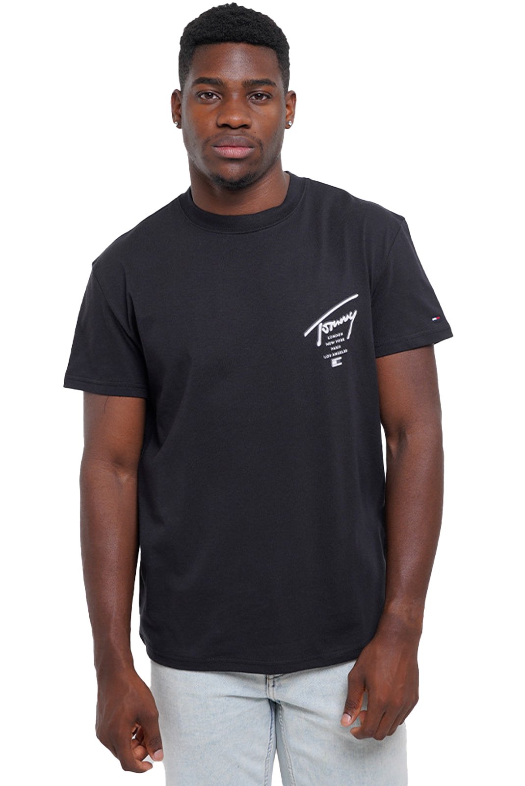 T-S manches courtes  Tommy Jeans DM0DM22120 BDS Black