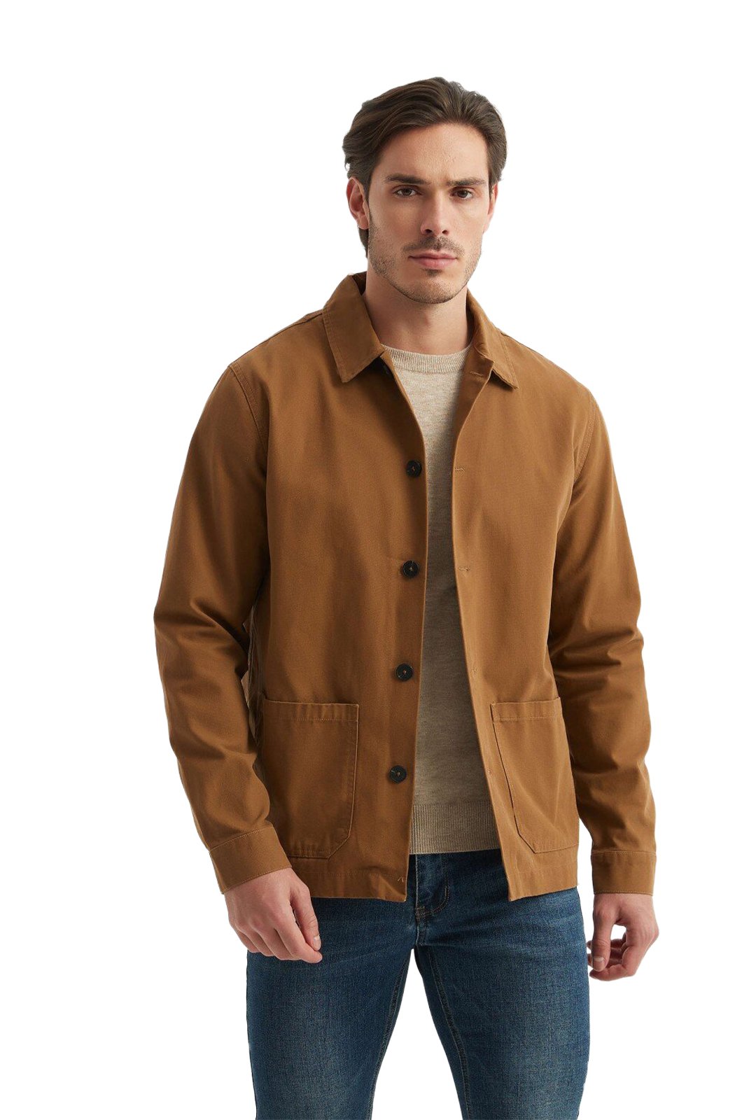 Parkas / Caban  Yves Enzo paris V001-1 01 Cognac