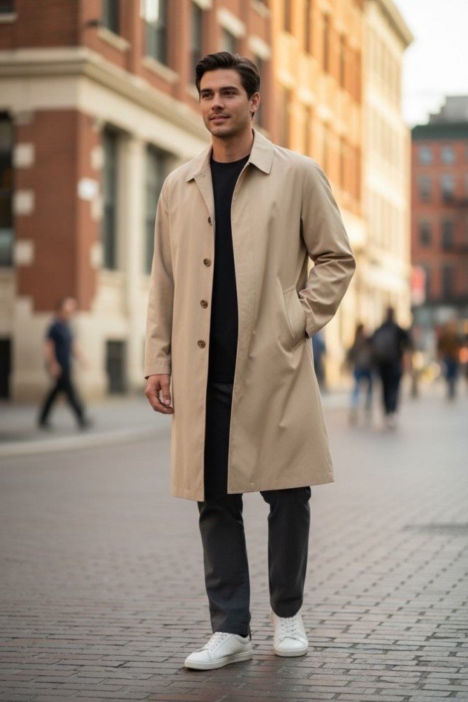 Parkas / Caban  Yves Enzo paris T005 03 BEIGE