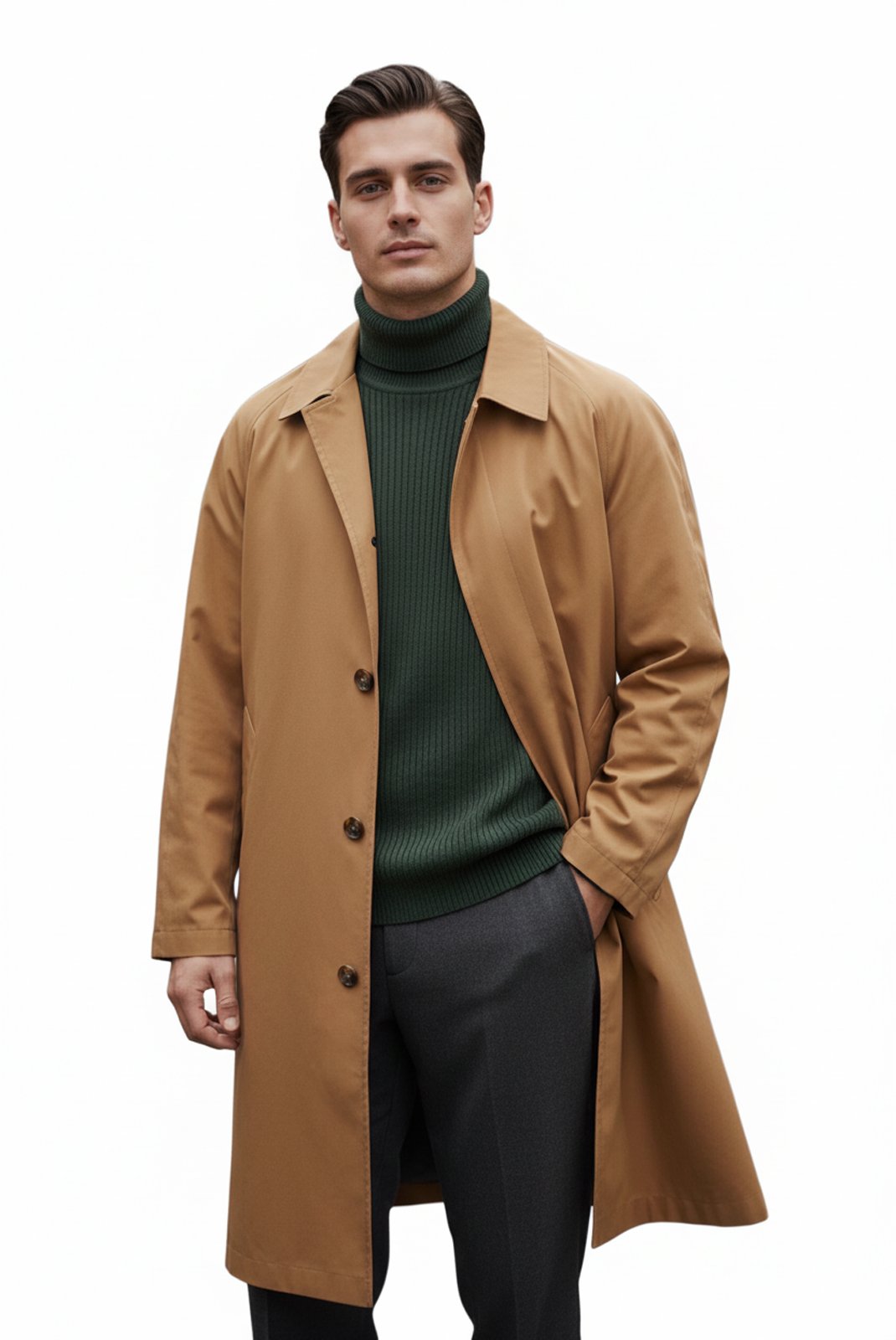Parkas / Caban  Yves Enzo paris T005 01 Cognac