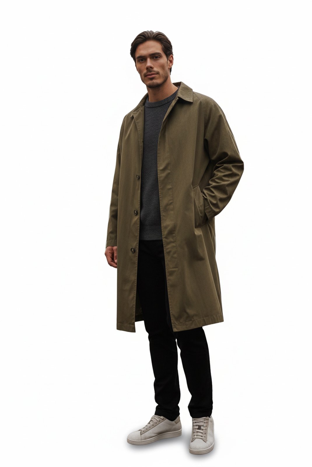 Parkas / Caban  Yves Enzo paris T005 04 KAKI