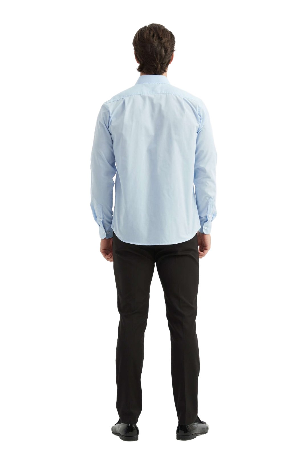 Chemises manches longues  Yves Enzo paris 6234-1 03 BLEU CIEL