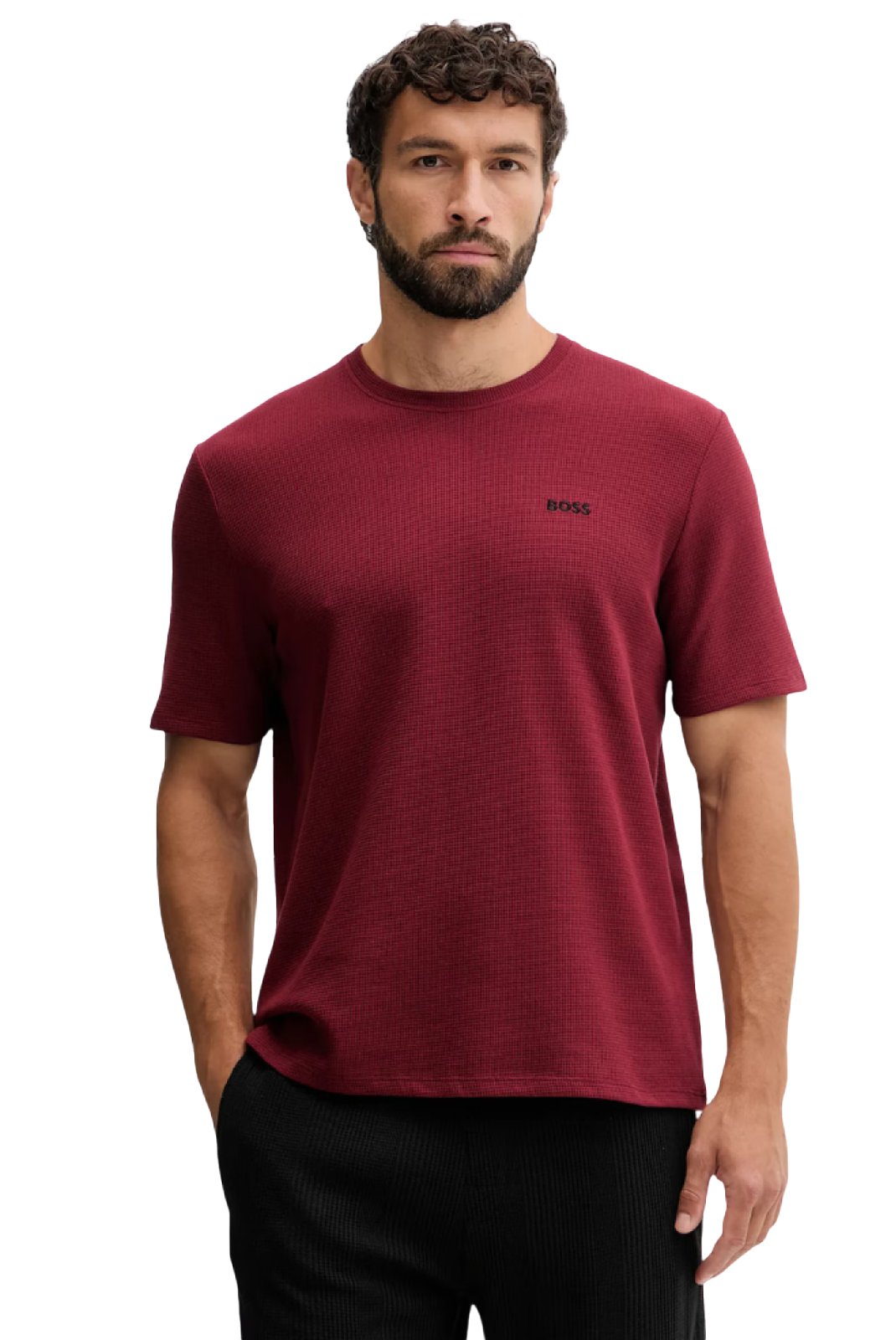 T-S manches courtes  Hugo boss 50535891 602 Dark Red