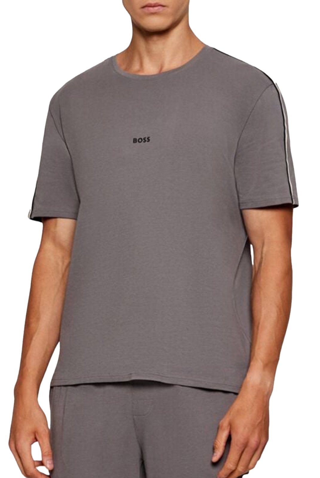 T-S manches courtes  Hugo boss 50545930 062 Open Grey