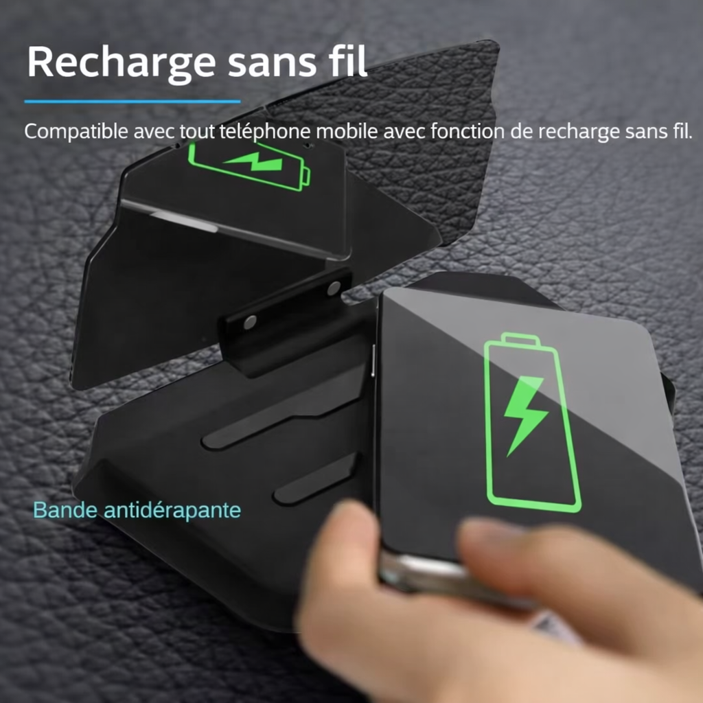 Support de téléphone voiture  I NEED ME ONE HUD CAR NAVIGATION SUPPORT Noir