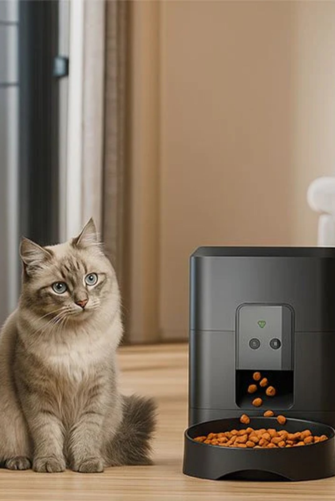 Distributeur de nourriture  I NEED ME ONE WhiskerConnect Noir