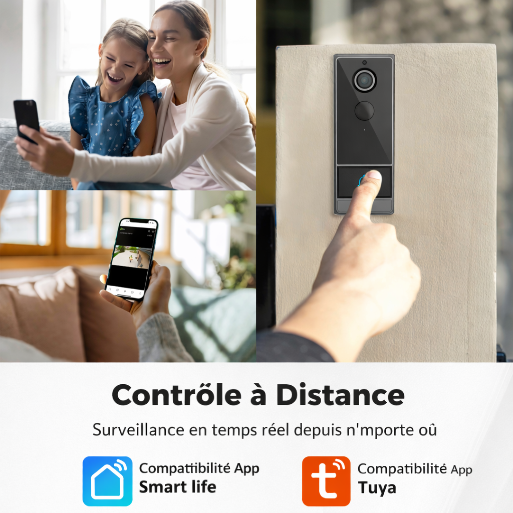 Sécurité / Surveillance  I NEED ME ONE Smart home vidéo M19 Noir