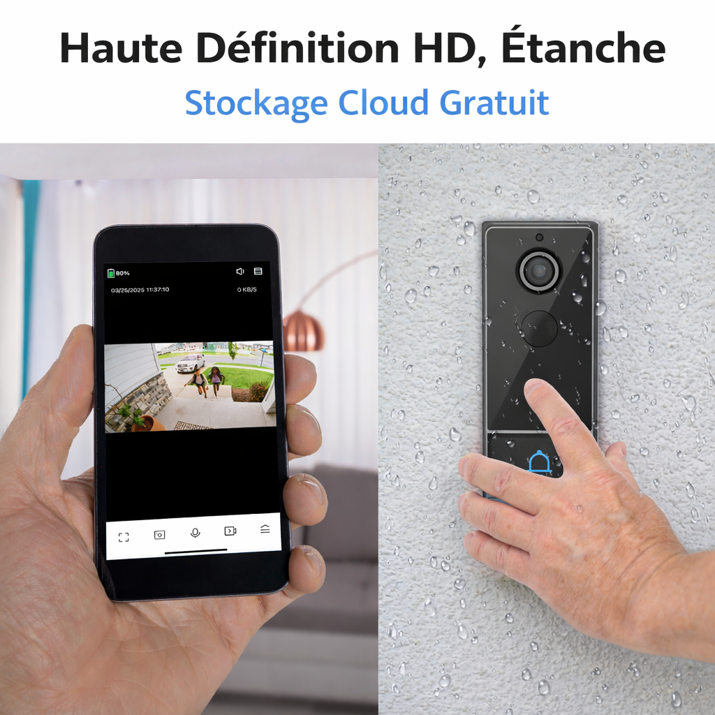 Sécurité / Surveillance  I NEED ME ONE Smart home vidéo M19 Noir