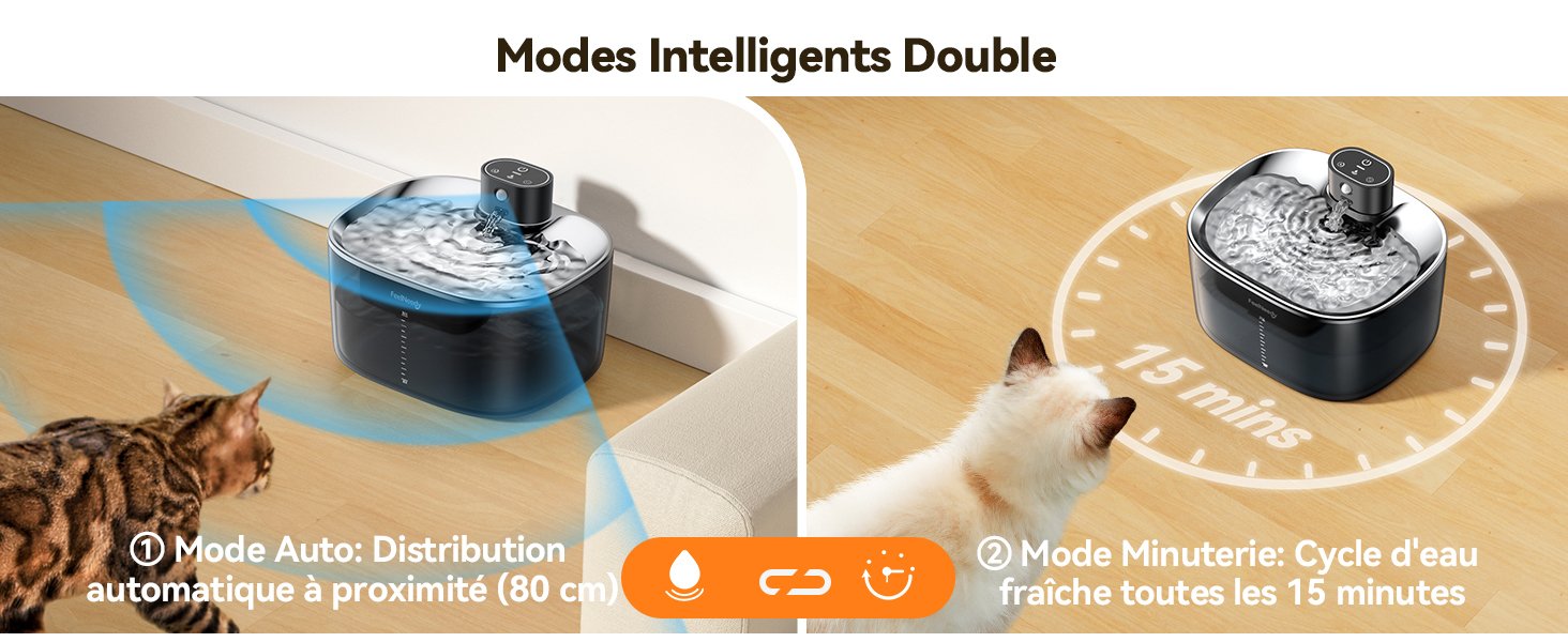 Fontaine à eau  I NEED ME ONE WF450-Smart model Noir