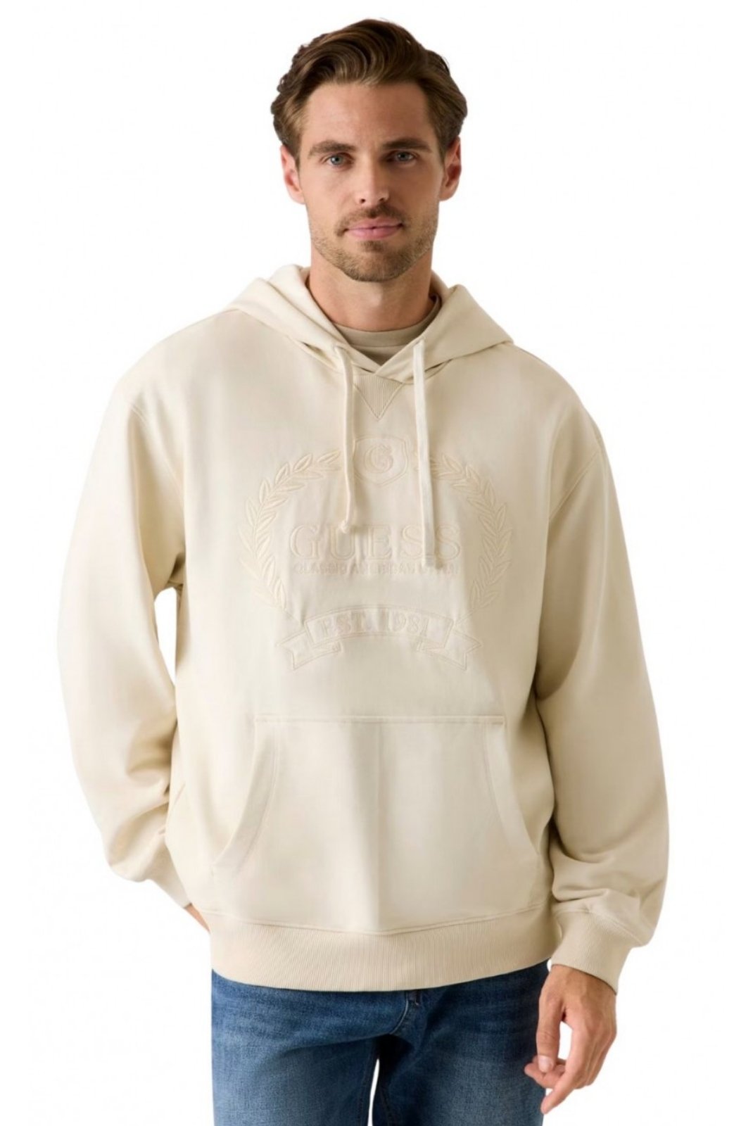 Sweatshirts  Guess jeans M5BQ21 KCNY4 G1CV QUICKSAND