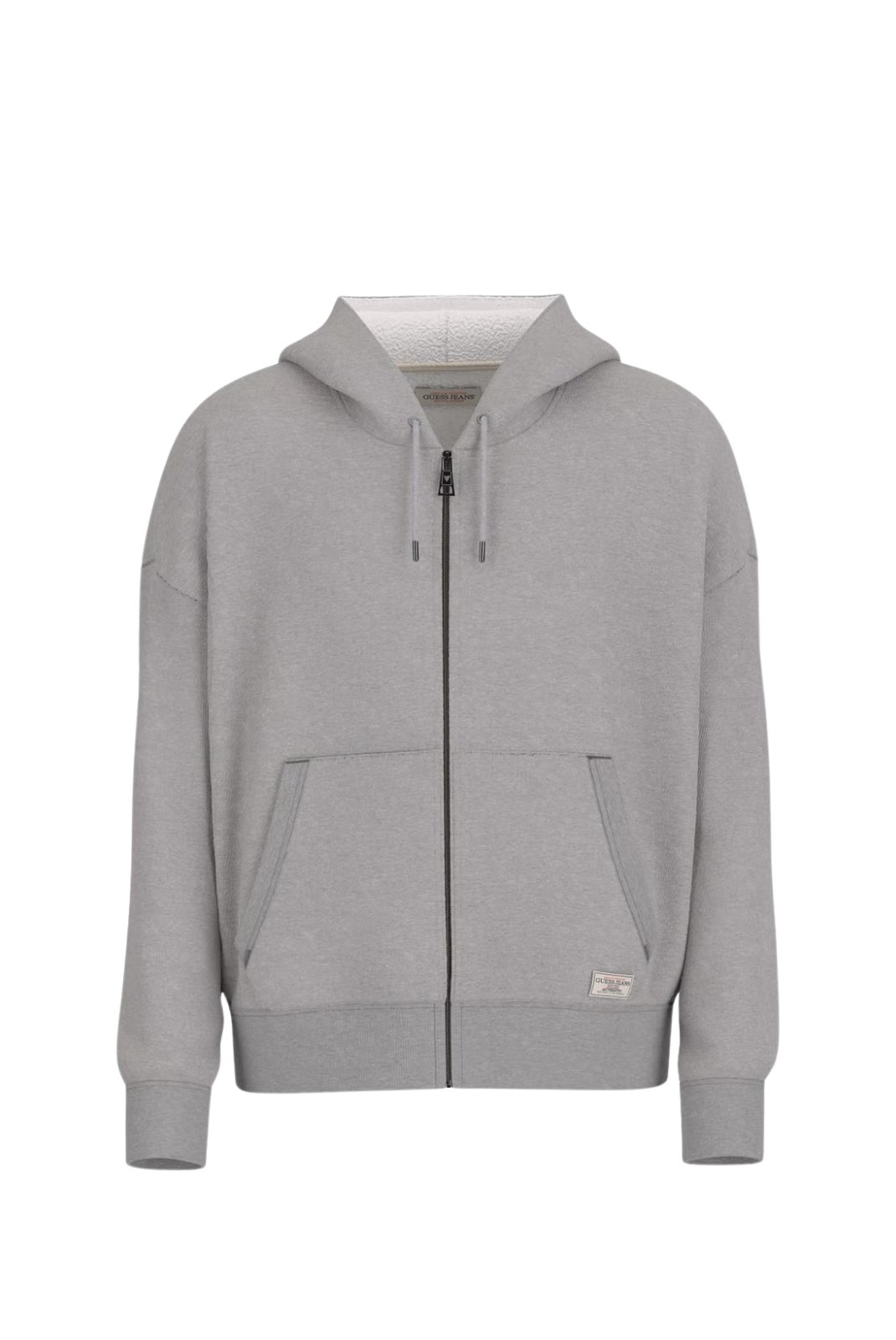 Sweats zippés  Guess jeans M5BQ26 KCPR1 H90Z GJ MEDIUM GREY HEATH