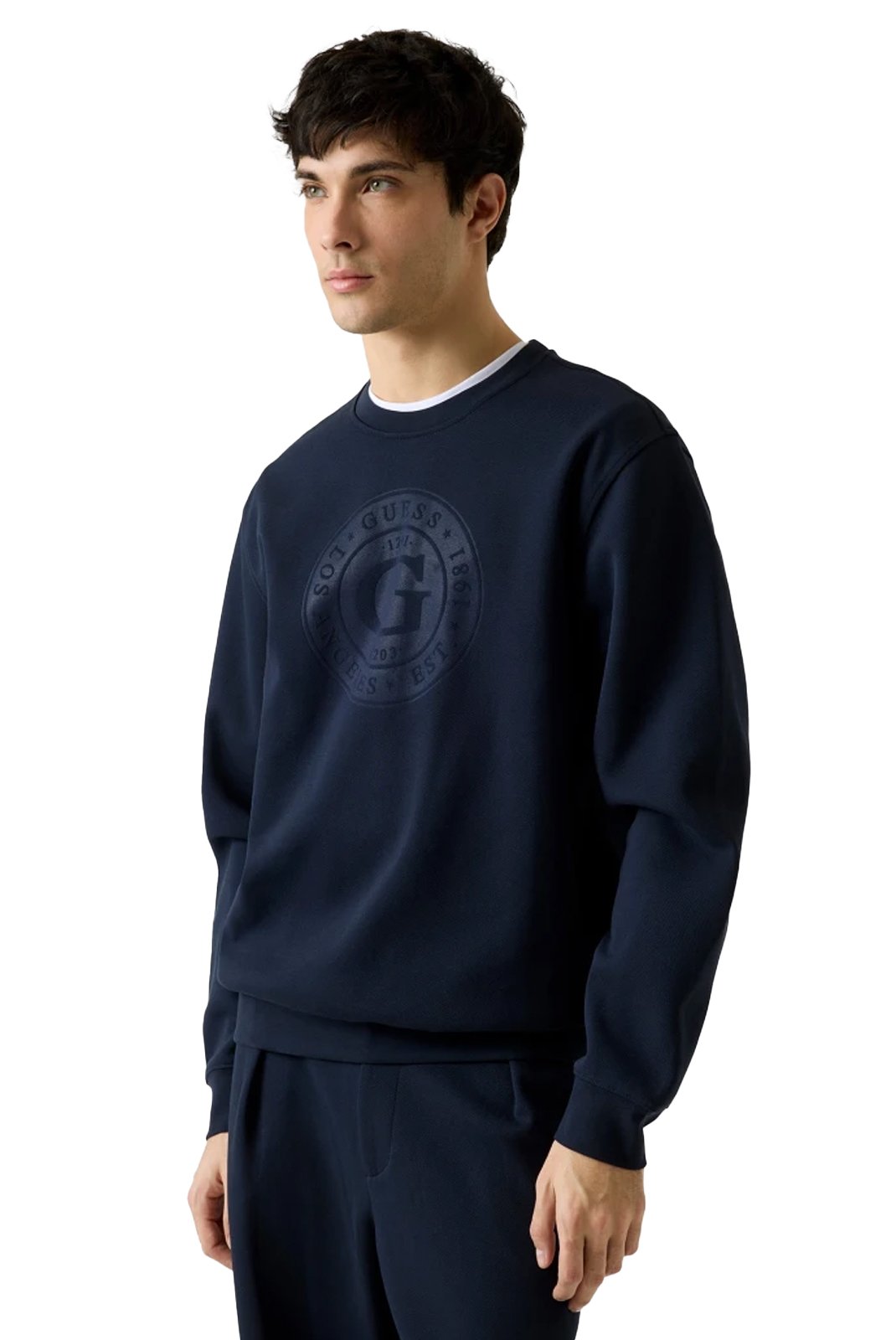 Sweatshirts  Guess jeans M6RQ18 KD271 G7V2 SMART BLUE